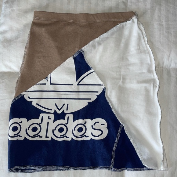 Frankie Collective Adidas Patchwork Mini Skirt - Picture 1 of 3